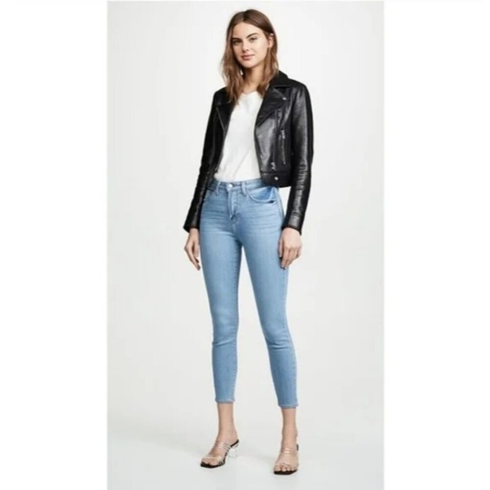 L'AGENCE Jeans High Rise Margot Skinny in Overland Wash size 27 - Picture 1 of 12